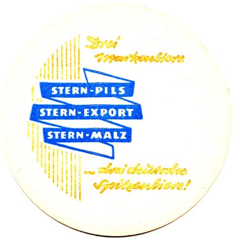 essen e-nw stern stern rund 1ab (215-drei markenbiere-blaugelb)